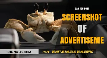 Posting Screenshots of Advertisements: Legal, Ethical, and Practical Considerations