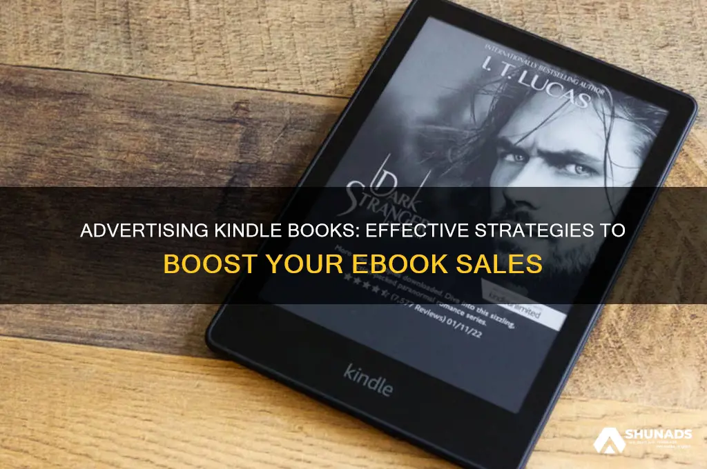 can you put advertisements for kindle books