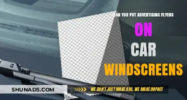 Is Placing Advertising Flyers on Car Windscreens Legal or Annoying?