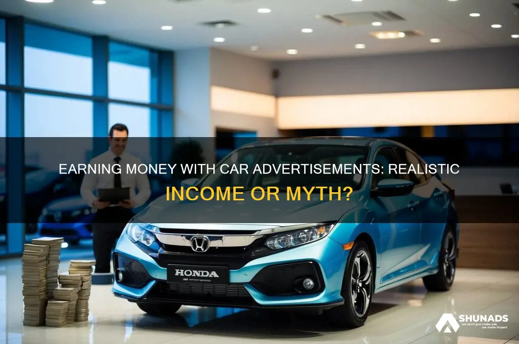 can you reslly earn money with car advertisments