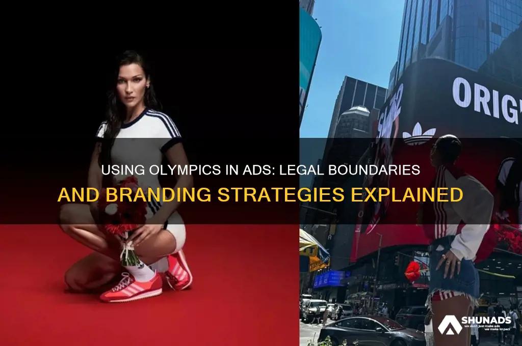 can you say olympics in advertising