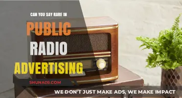 Using 'Rare' in Public Radio Ads: Effective or Overused?