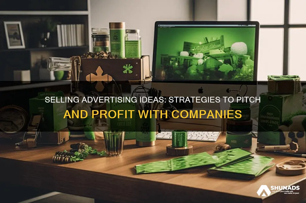 can you sell advertising ideas to companies