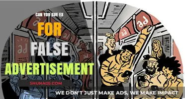Can You Sue Your Ex for False Advertisement? Legal Insights