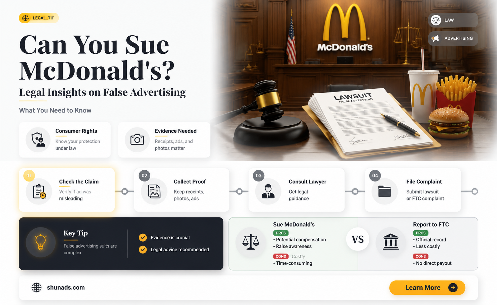 can i sue mcdonald