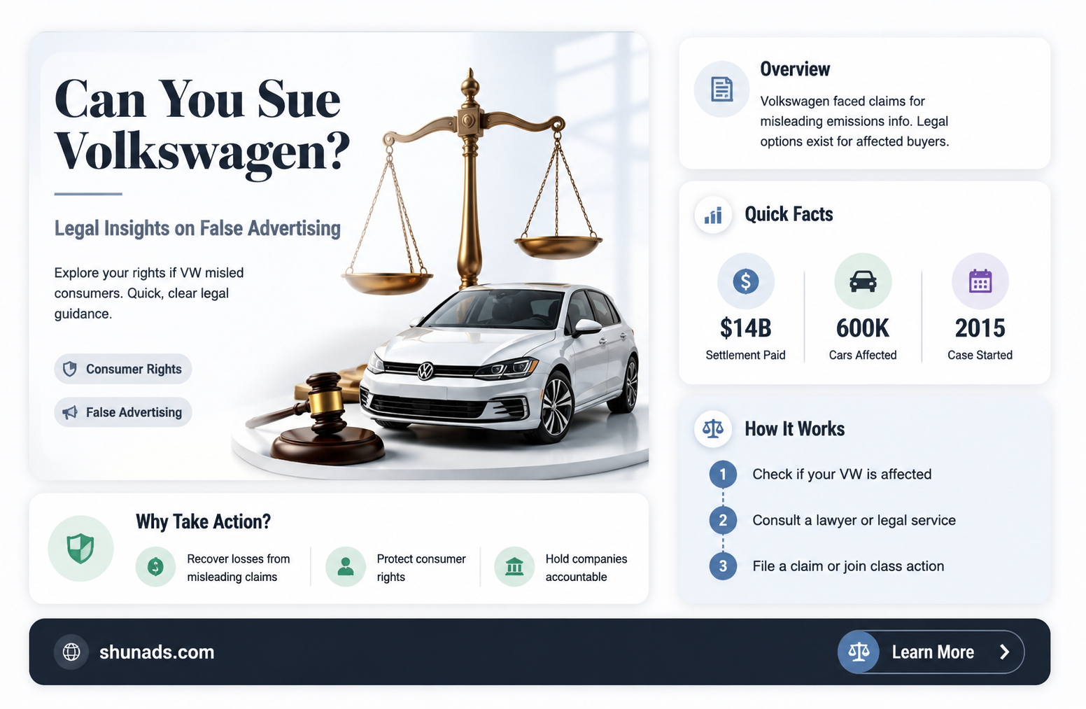 can i sue volkswagen for false advertising