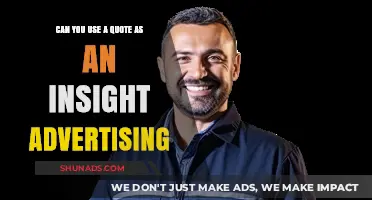 Using Quotes as Insights in Advertising: Creative Strategies and Impact