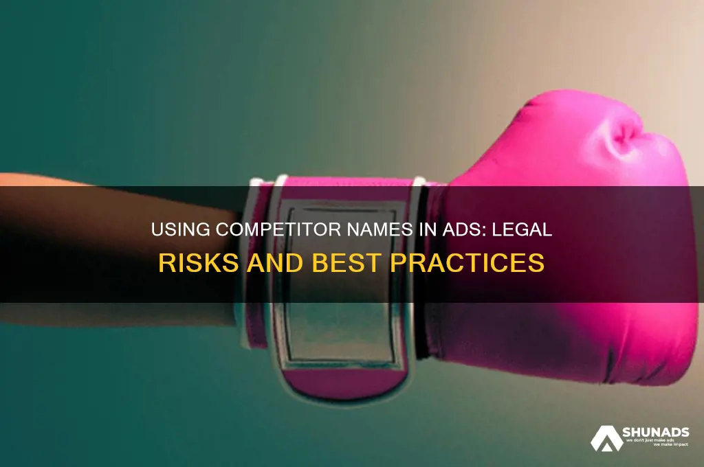 can you use another company name in your advertising