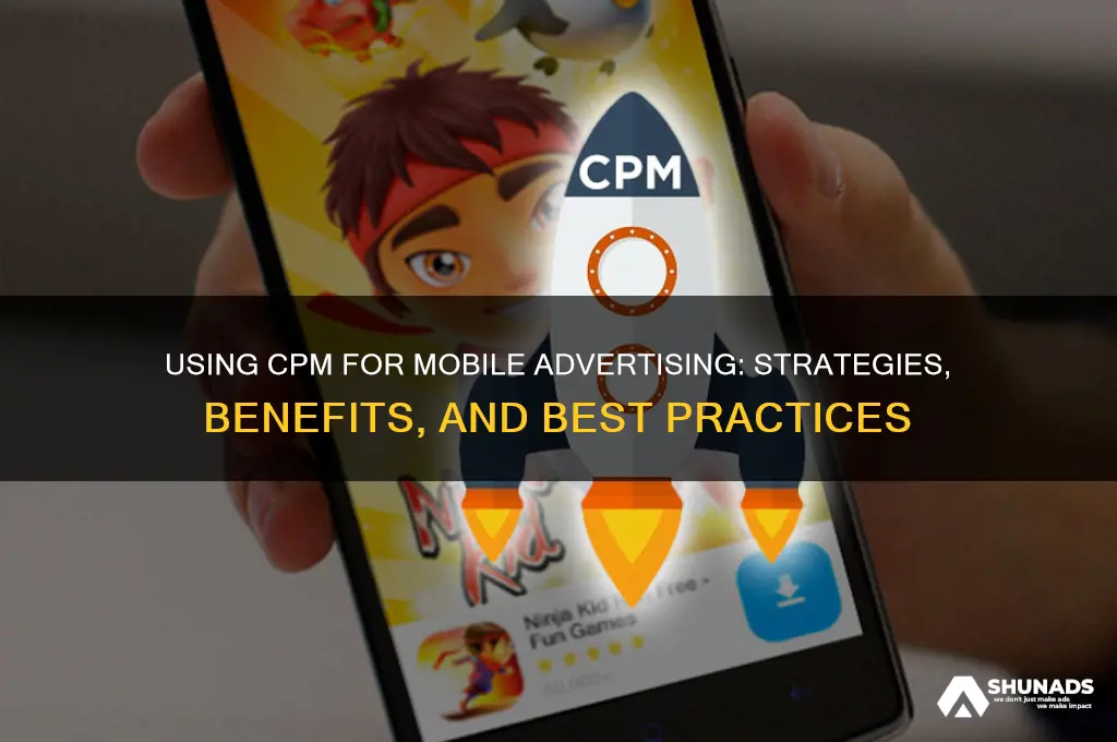 can you use cpm for mobile advertising
