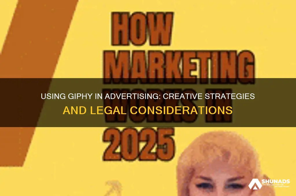 can you use giphy in advertising