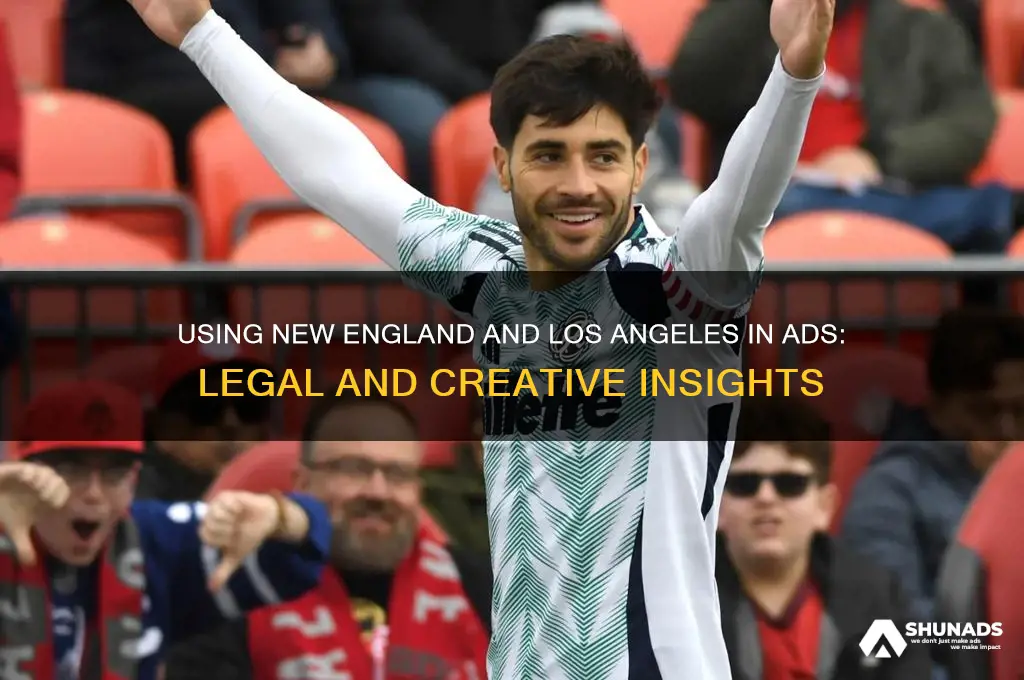 can you use new england and los angles in advertisements