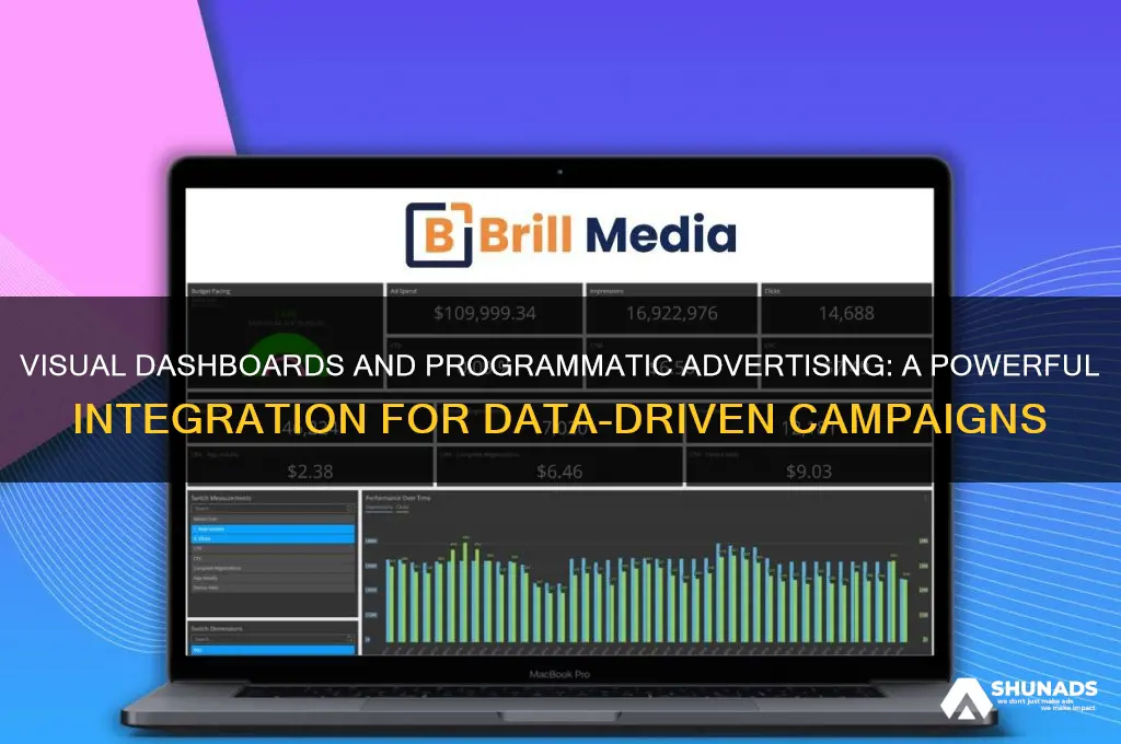 can you use programmatic advertising with visual dashboards