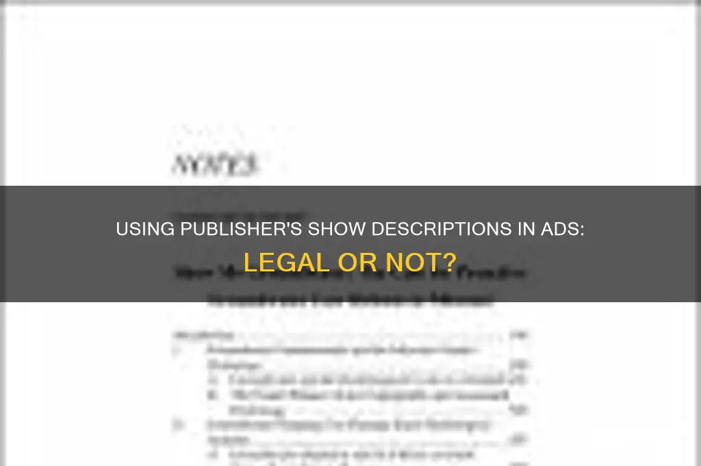 can you use the publisher