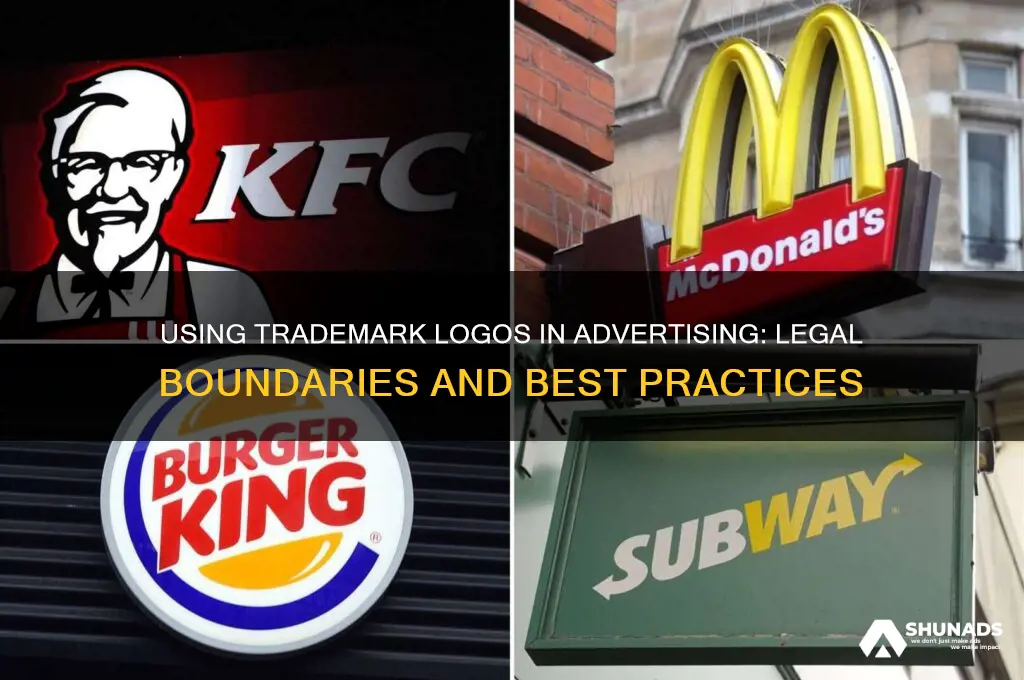 can you use trademark logos in advertising