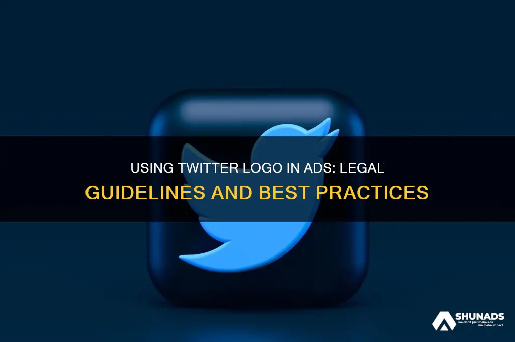can you use twitter logo in advertising