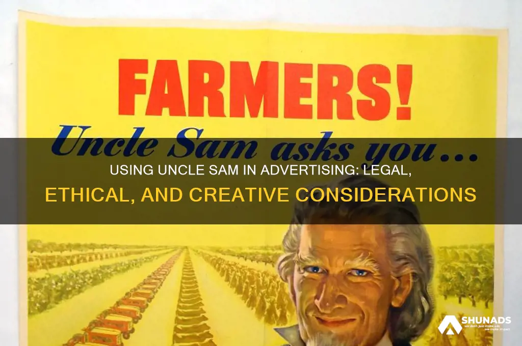 can you using uncle sam in your advertising