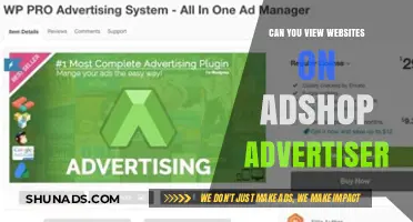 Exploring AdShop Advertiser: Can You View Websites on the Platform?