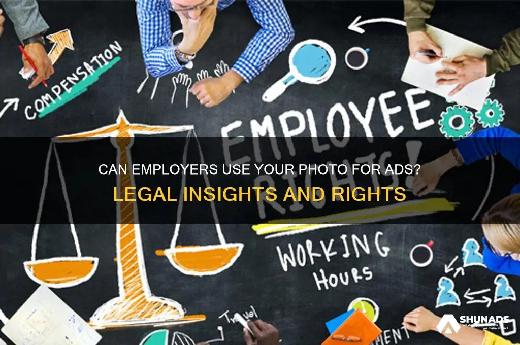 can your employer photograph you for advertising