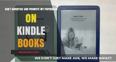 Why Can't I Advertise My Paperback on Kindle Books?