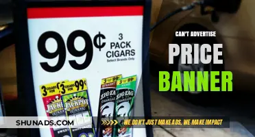 Why Can't You Advertise Prices on Banners? Legal Insights Explained