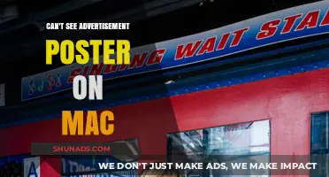 Why Can't I See Advertisement Posters on My Mac? Troubleshooting Tips