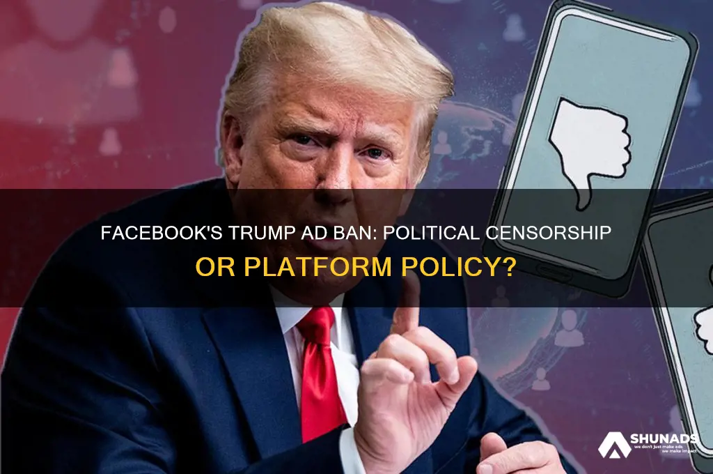 did facebook ban trump from advertising