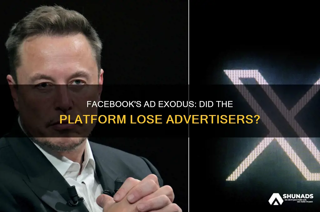did facebook lose advertisers
