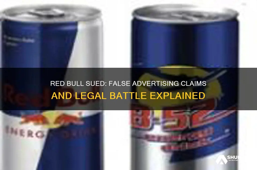 did red bull get sued for false advertising