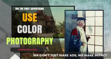 Did Early Advertisements Embrace Color Photography? Uncovering the First Use