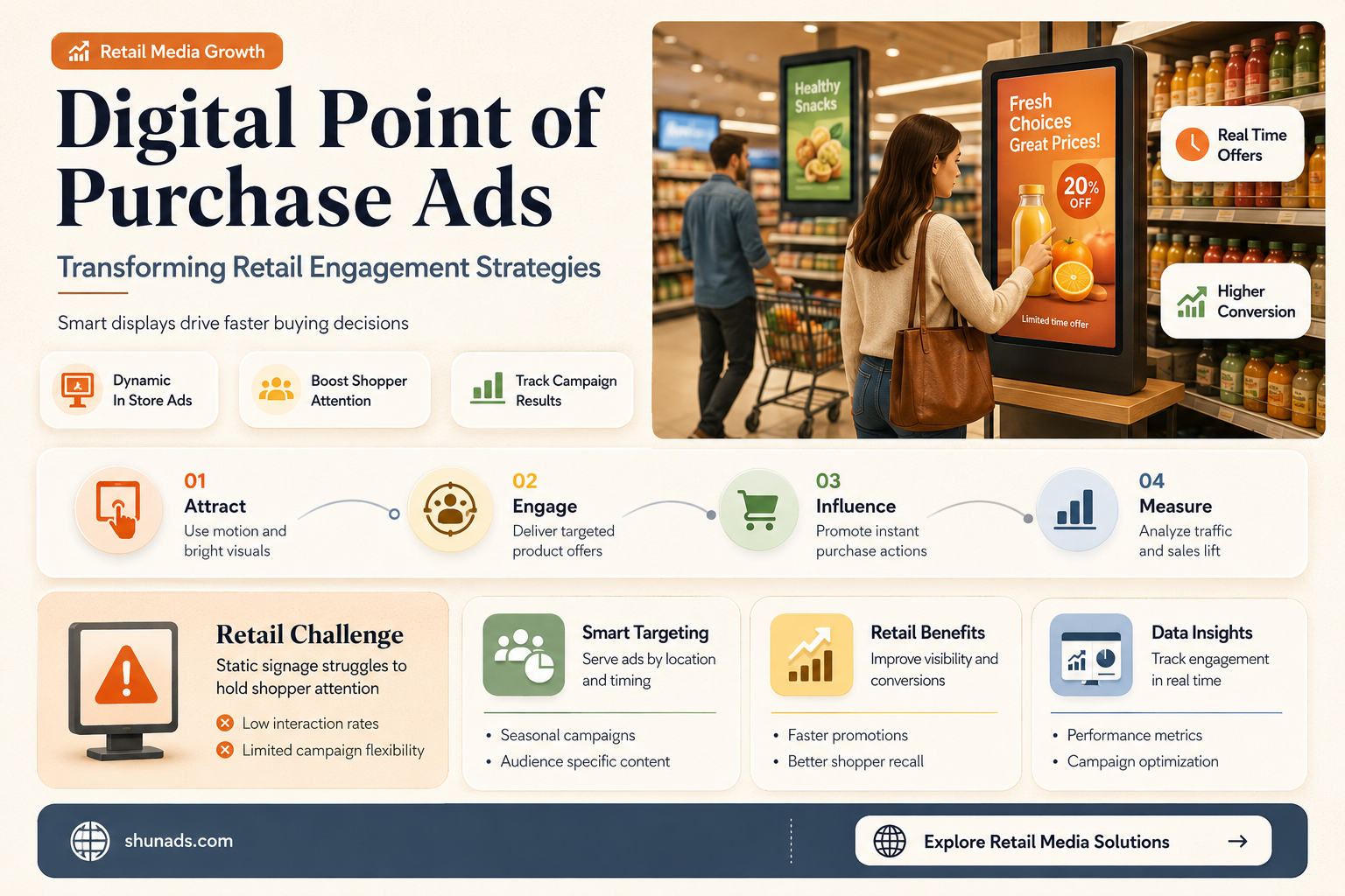 can point of purchase advertisments be digital