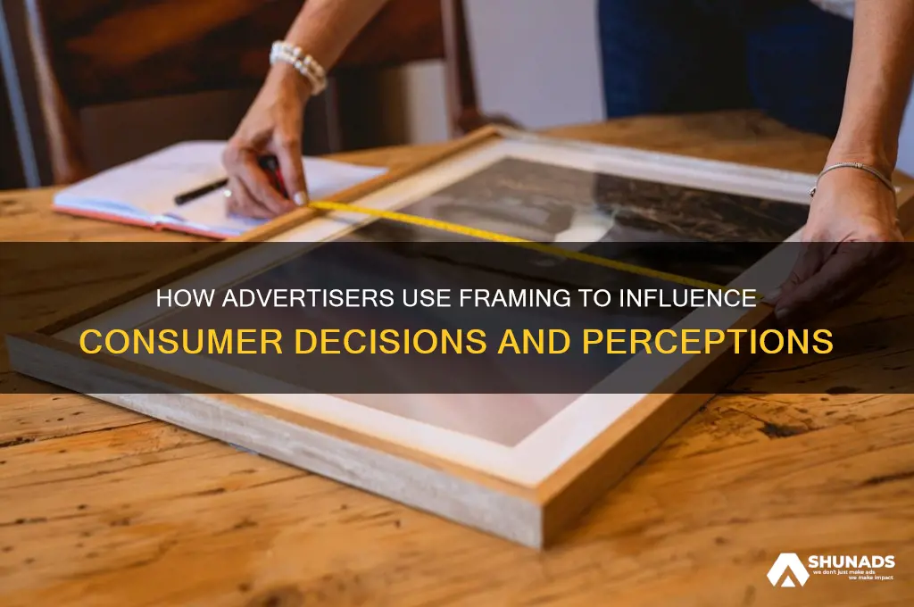 do advertisers use framing