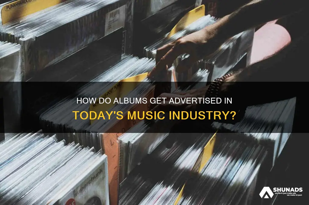do albums get advertised