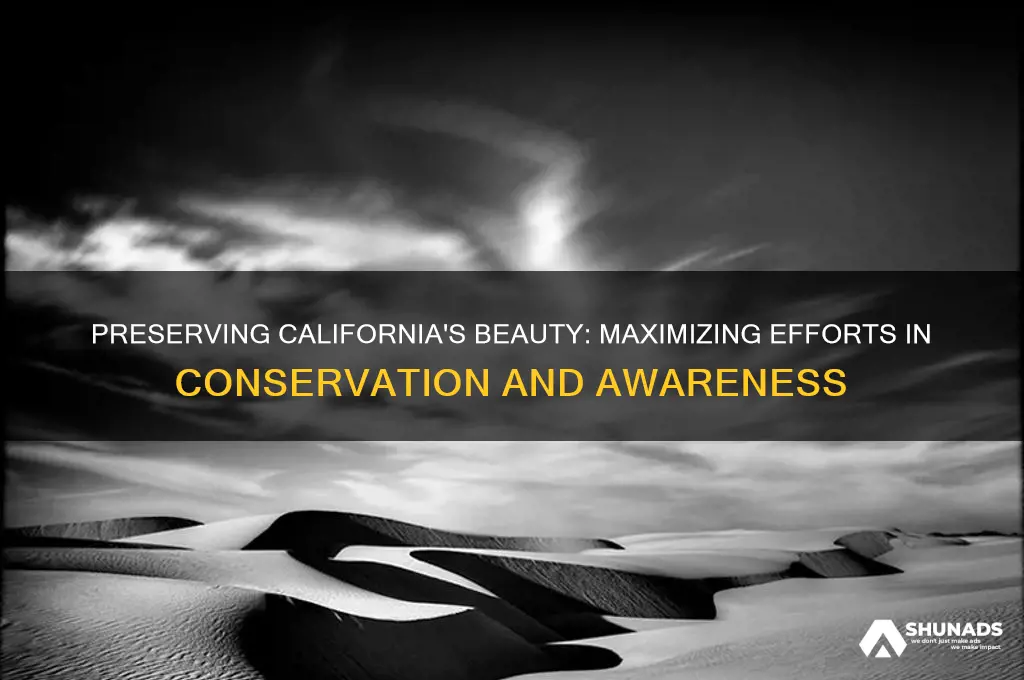 do all you can the preserve california advertisement