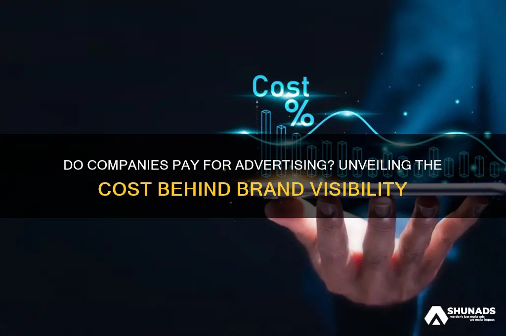 do companies pay for advertising