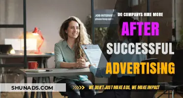 Does Successful Advertising Lead to Increased Hiring in Companies?