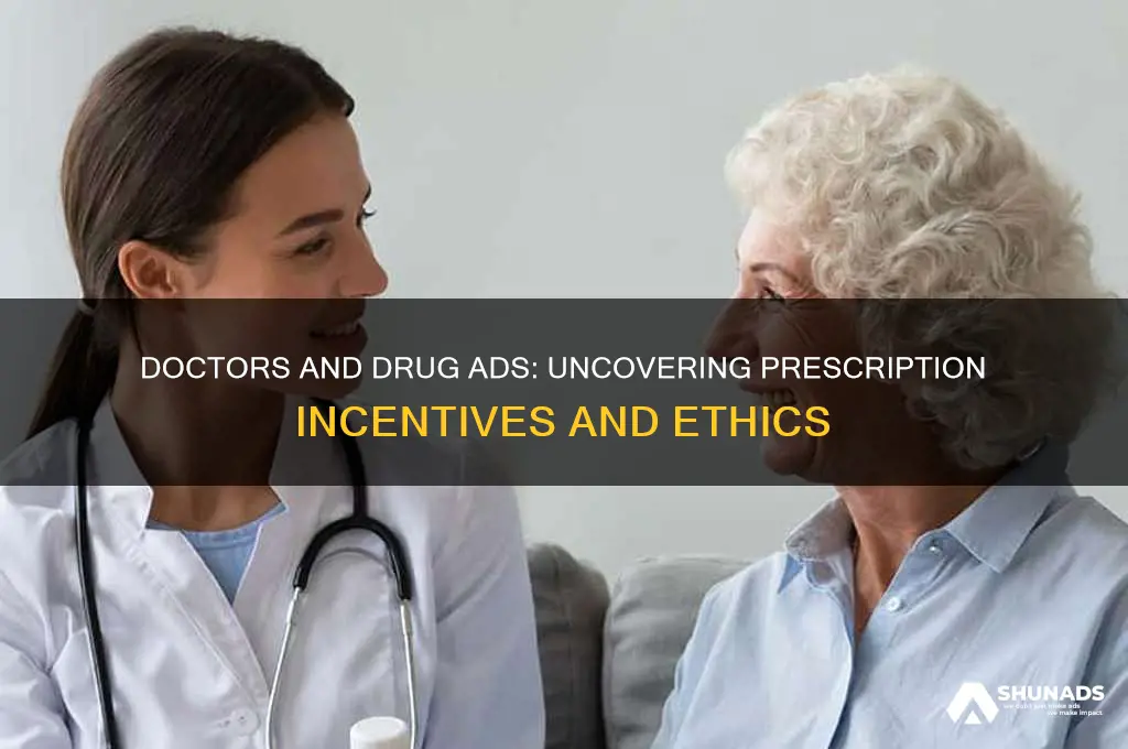 do doctors get paid to advertise prescribe medication