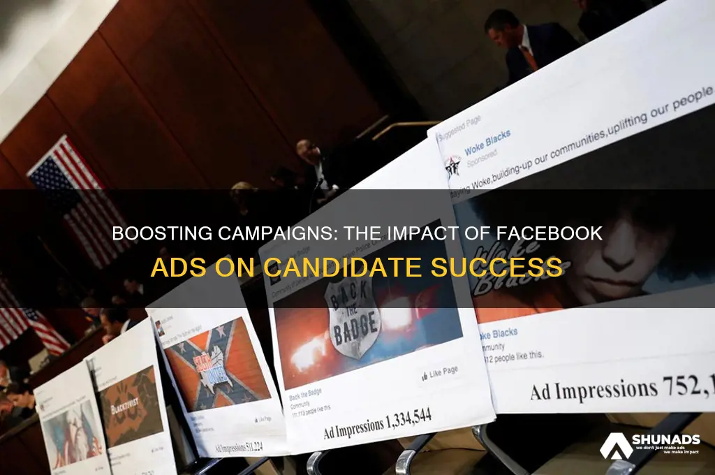 do facebook advertisements help candidates