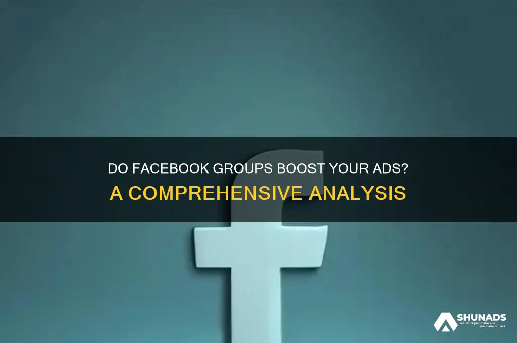 do facebook groups work for advertising