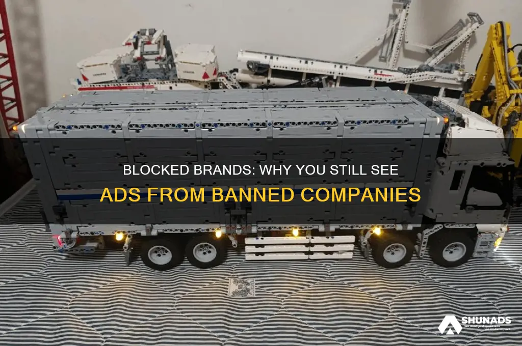 do i see advertisements for blocked companies