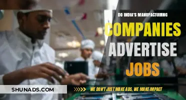 How Do India's Manufacturing Companies Advertise Job Openings?