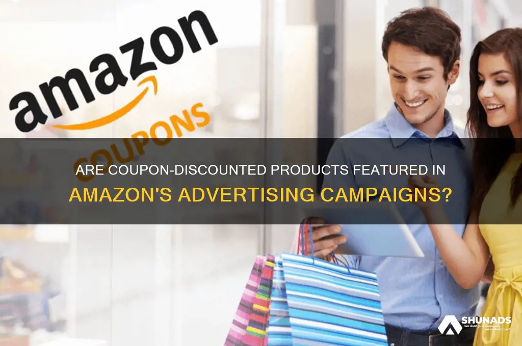 do items with coupon get advertised on amazon