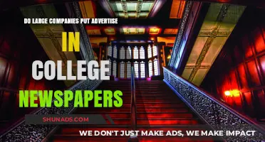 Do Big Brands Target College Students via Campus Newspapers?