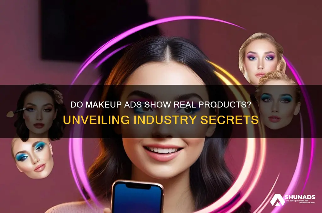 do makeup companies really use their own makeup in advertisements