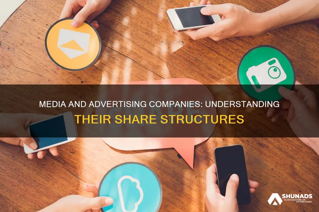 do media and advertising companies have shares