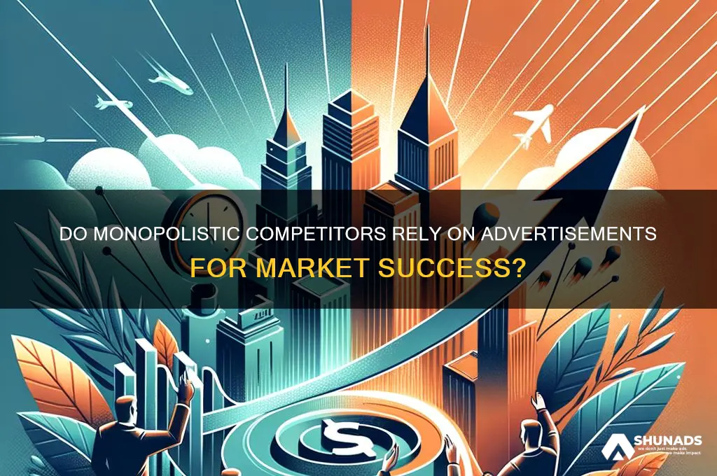do monopolictic competition use advertisements