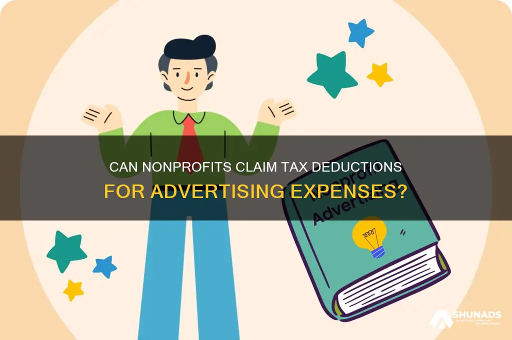do nonprofits get advertising write off