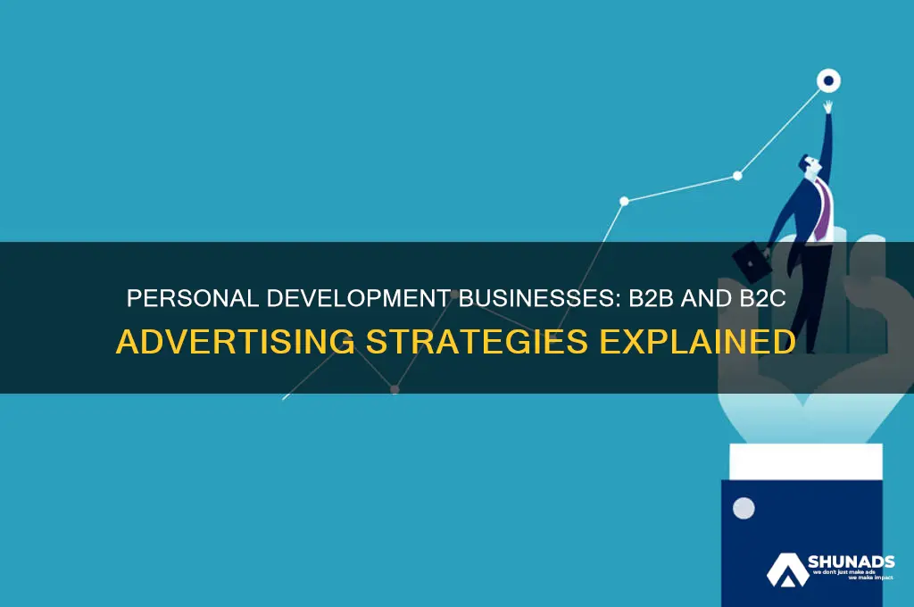do personal development businesses advertise in b2b and b2c