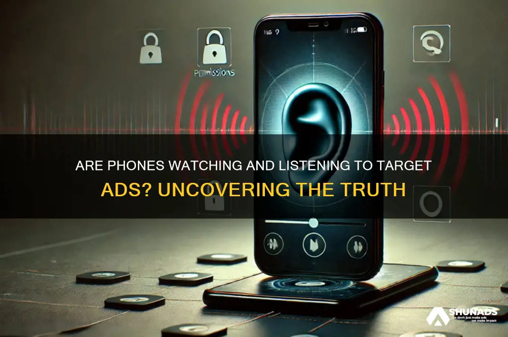 do phones listen and use camera for advertising