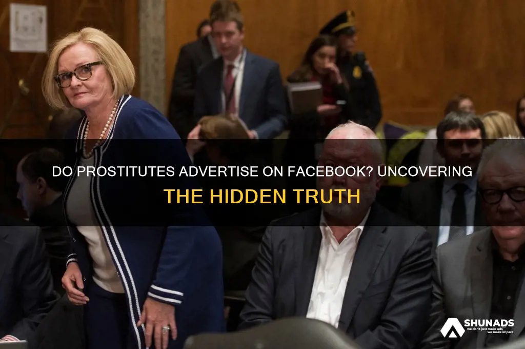 do prostitutes advertise on facebook