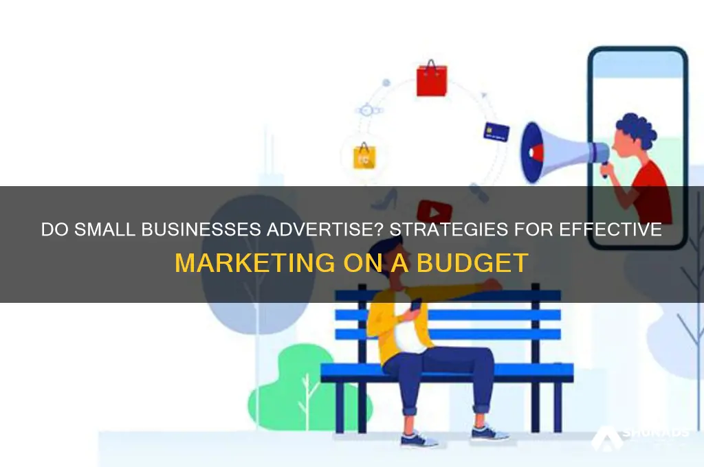 do small businesses advertise